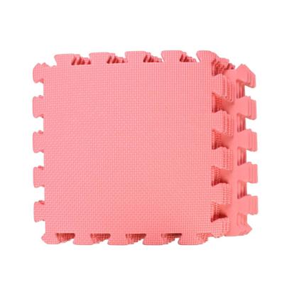 Benson Puzzelmat - roze - 9x stuks delen - foam - vloertegels - 30 cm - speelmat Benson Puzzelmat - roze - 9x stuks delen - foam - vloertegels - 30 cm - speelmat