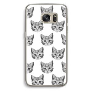 Kitten: Samsung Galaxy S7 Transparant Hoesje