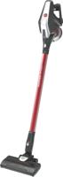 Draadloze steelstofzuiger - HOOVER HF322TH - 22V-voeding - 40 min. gebruiksduur - 0,7L-stofreservoir - Zwart/Rood