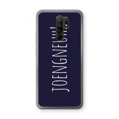 Joengneuh!: Xiaomi Redmi 9 Transparant Hoesje