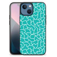 Apple iPhone 13 mini Leuk Telefoonhoesje Cracks Blue