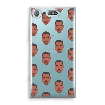 Kanye Call Me?: Sony Xperia XZ1 Compact Transparant Hoesje