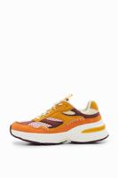 Runner sneakers suède patch - MATERIAL FINISHES - 38