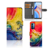 Hoesje OPPO Reno 4 Pro 5G Watercolor Dark