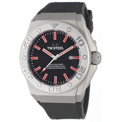 Horlogeband TW Steel CE5005 Rubber Zwart