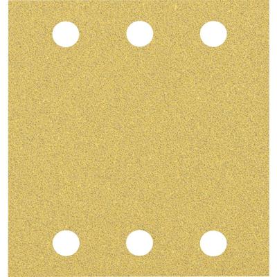 Bosch Accessories 2608901668 Schuurpapier voor vlakschuurmachine Korrelgrootte (num) 60, 120, 180 (l x b) 107 mm x 115 mm 1 set(s)