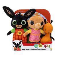 Spectron Bing, sula & flop knuffels, set van 3