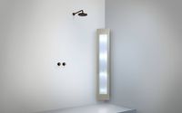 Sunshower Plus L opbouw hoek met infrarood en UV-licht sand white