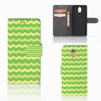 Nokia 3.1 (2018) | Telefoon Hoesje | Waves Green