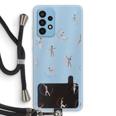 Dancing #3: Samsung Galaxy A52 Transparant Hoesje met koord