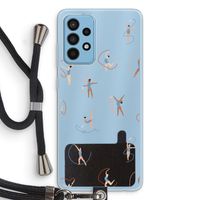 Dancing #3: Samsung Galaxy A52 Transparant Hoesje met koord