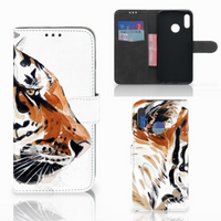 Hoesje Honor 10 Lite Watercolor Tiger