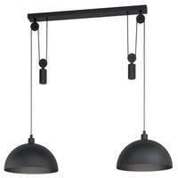 EGLO Winkworth 1 hangende plafondverlichting E27 40 W Zwart - thumbnail