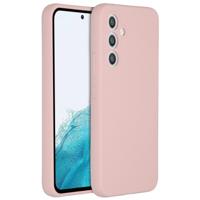 Accezz Liquid Silicone Backcover Samsung Galaxy A54 (5G) Telefoonhoesje Roze