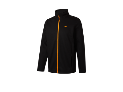 CRIVIT Heren fleece jas (Zwart, L)