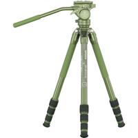 SIRUI Europe Sirui Sportich SP004 + G5X Tripod 1/4 inch Werkhoogte: 16 - 149 cm Groen Incl. tas
