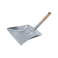 Steel Stofblik verzinkt met houten ..