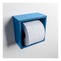 Mondiaz EASY Toiletrolhouder solid surface in- en opbouw 16x16 cm kleur Jeans