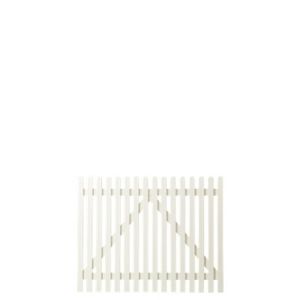 Wit Houten Tuinpoort Retro 150 x 120 CM