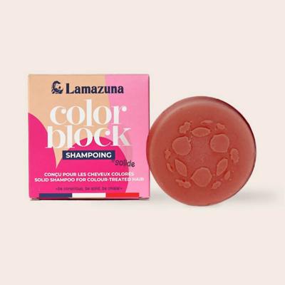 Lamazuna Color Block Shampoo Bar voor gekleurd haar