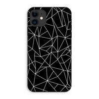 Geometrische lijnen wit: iPhone 11 Tough Case