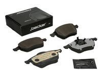 Remblokkenset, schijfrem f.becker_line, u.a. fÃ¼r VW, Ford, Seat - thumbnail