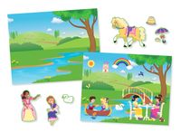 Melissa & Doug Stickerboek met herbruikbare stickers Prinsessen Kasteel - 175 Stickers - thumbnail