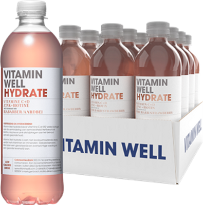 Vitamin Well Hydrate (12 x 500 ml)