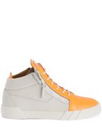 Giuseppe Zanotti baskets Frankie en cuir - Orange - thumbnail