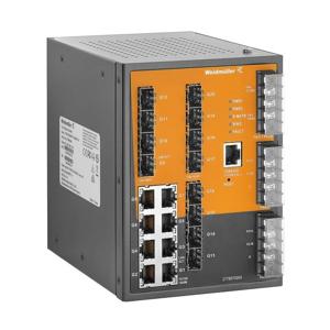 Weidmüller IE-SW-SL20M-8GT-12GESFP-HV Industrial Ethernet Switch 10 / 100 / 1000 MBit/s