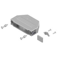 Conec SnapLock 16-003230E D-sub behuizing Aantal polen: 37 Kunststof, gemetalliseerd 90 °, 180 ° 1 stuk(s)