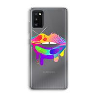 Lip Palette: Samsung Galaxy A41 Transparant Hoesje