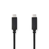 Nedis CCGB64700BK10 USB-kabel 1 m USB 3.2 Gen 1 (3.1 Gen 1) USB C Zwart - thumbnail