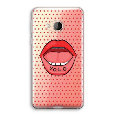 Yolo Denise: HTC U Play Transparant Hoesje