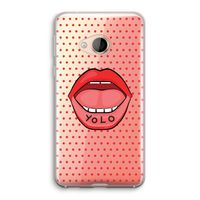 Yolo Denise: HTC U Play Transparant Hoesje