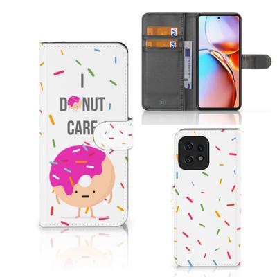 Motorola Edge 40 Pro | Book Cover | Donut Roze