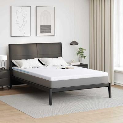 Matraspads Wit 140 x 190 cm 100% polyester jacquard stof