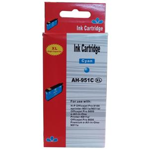 Huismerk HP 951XL cartridge cyaan