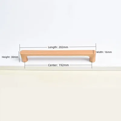 Houten Meubelknop - Beuken- of Walnoothout | Schattig Design | Inclusief Schroeven