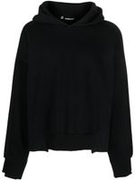 STYLAND organic cotton fleece hoodie - Noir - thumbnail