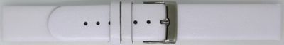 Horlogeband Universeel 800R09.18 Leder Wit 18mm