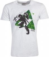 Zelda - Splatter Triforce Men's T-shirt - thumbnail