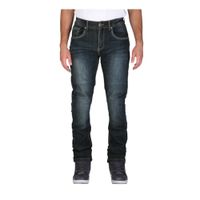 MODEKA Glenn II, Motorjeans heren, Stone Wash Blauw Lengte 30