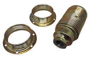 Enzo Lamphouder E14 met 2xring messing 6042268