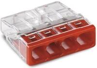 Enzo WAGO Lasklem 4x0,5-2,5mm trans\rood ds100 4047225