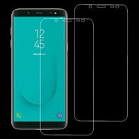 2 stk 0 26 mm 9H 2.5D getemperd glas Film voor Galaxy J6 (2018)