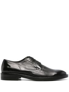 Paul Smith derbies en cuir à lacets - Noir