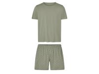 esmara Men Korte heren pyjama (stippen/kaki, L (52/54))