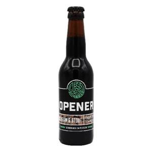 Opener Lekkerst Brabants bier 2022 OPENER Scream en Stout 33 cl