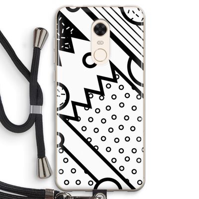 Pop Art #4: Xiaomi Redmi 5 Transparant Hoesje met koord